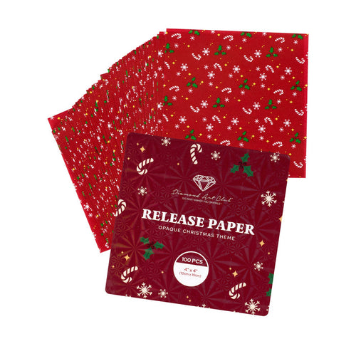 Diamond Painting 100 Sheets Christmas Release Paper Squares