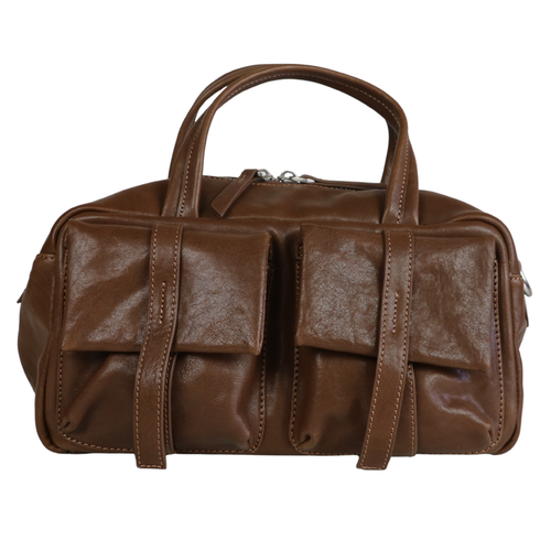 #207 Small Leather Satchel - No Concealment