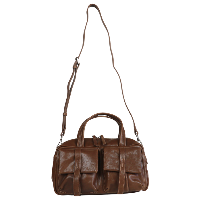 #207 Small Leather Satchel - No Concealment