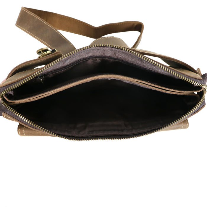 Genuine Leather Belt Bag (No Concealment) interior