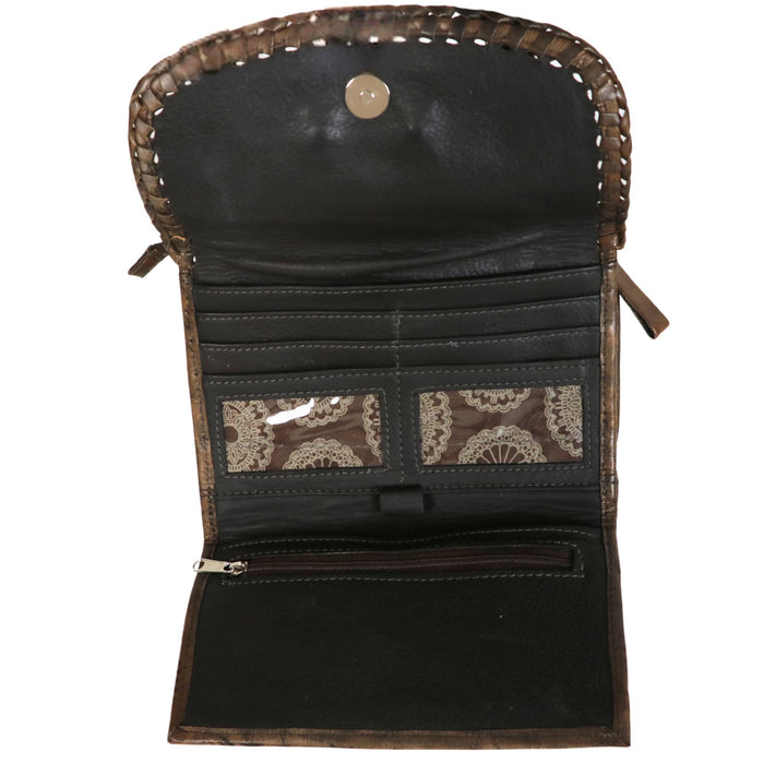 American West Crossbody Organizer Bag (no concealment) Interior