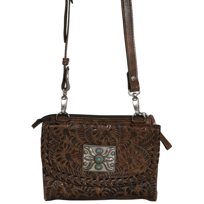 American West Crossbody Organizer Bag (no concealment) Front Closeup