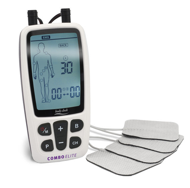 Elle TENS Combo Elite side view showing ergonomic design