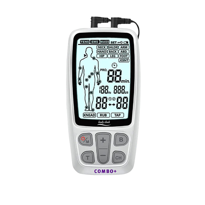 Elle TENS Combo Plus device product image showing controls and design