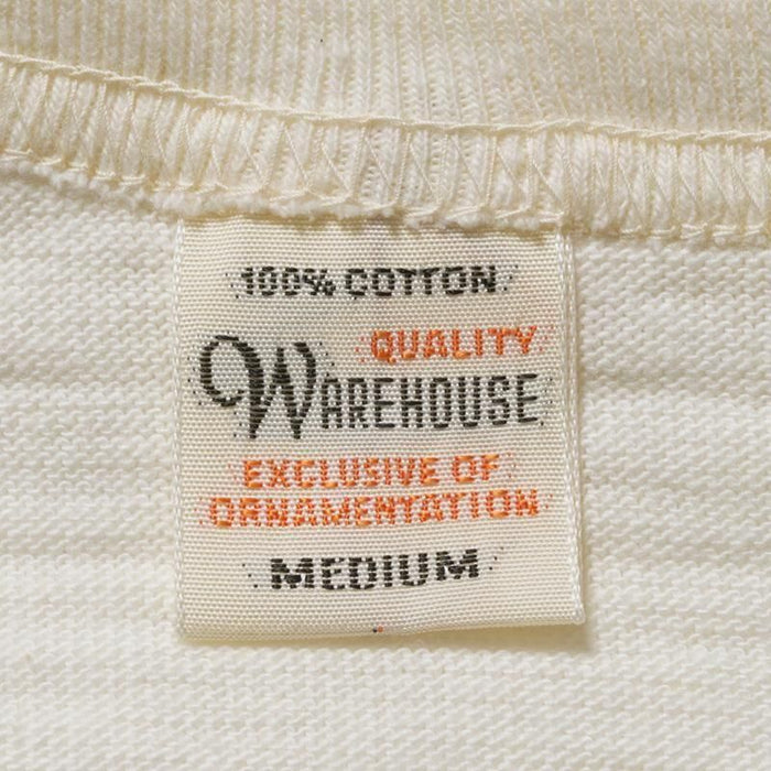 4800 7/8 SLEEVE BASEBALL TEE MAC'S FAMOUS BAR - CREAM/NAVY