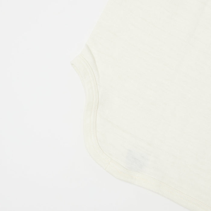 4800 7/8 SLEEVE BASEBALL TEE PLAIN - CREAM/NAVY