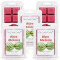 5 Pack - Ripe Melons - Juicy Watermelon Scented Melt - Maximum Scent Wax Cubes/Melts - 2 Ounces x 5 Packs = 10 Ounces - The Candle Daddy
