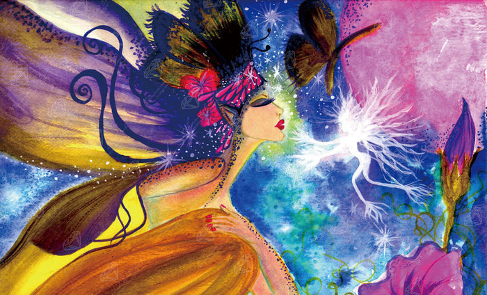 Diamond Painting A Card Fairy Dust (final edition) 33" x 20″ (84cm x 51cm) / Round with 55 Colors including 2 ABs / 53460