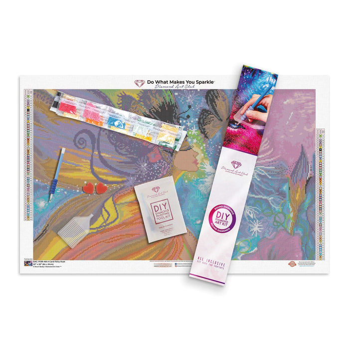 Diamond Painting A Card Fairy Dust (final edition) 33" x 20″ (84cm x 51cm) / Round with 55 Colors including 2 ABs / 53460