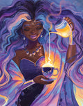 Diamond Painting A Cup of Sunshine 22" x 28" (55.6cm x 70.7cm) / Round with 61 Colors including 3 ABs and 5 Fairy Dust Diamonds / 51,914