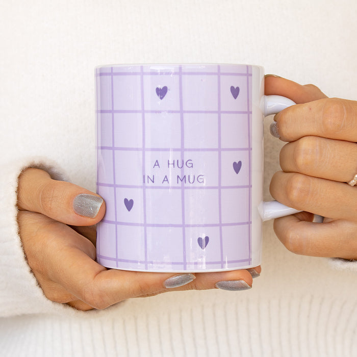 A Hug in a Mug Purple Mug | Add on