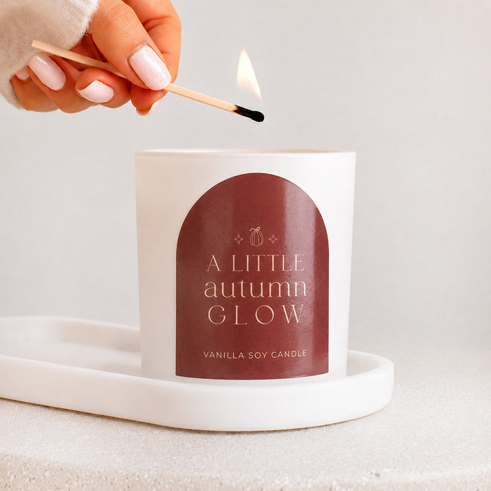 A Little Autumn Glow Soy Wax Candle Jar | Add on