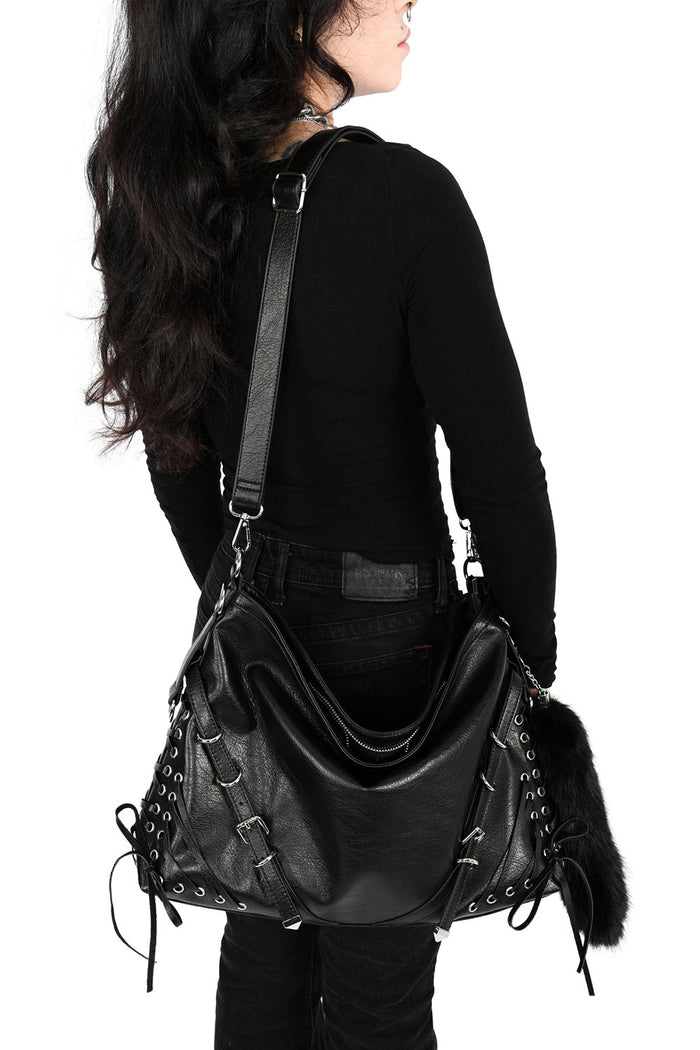 black large slouchy bag