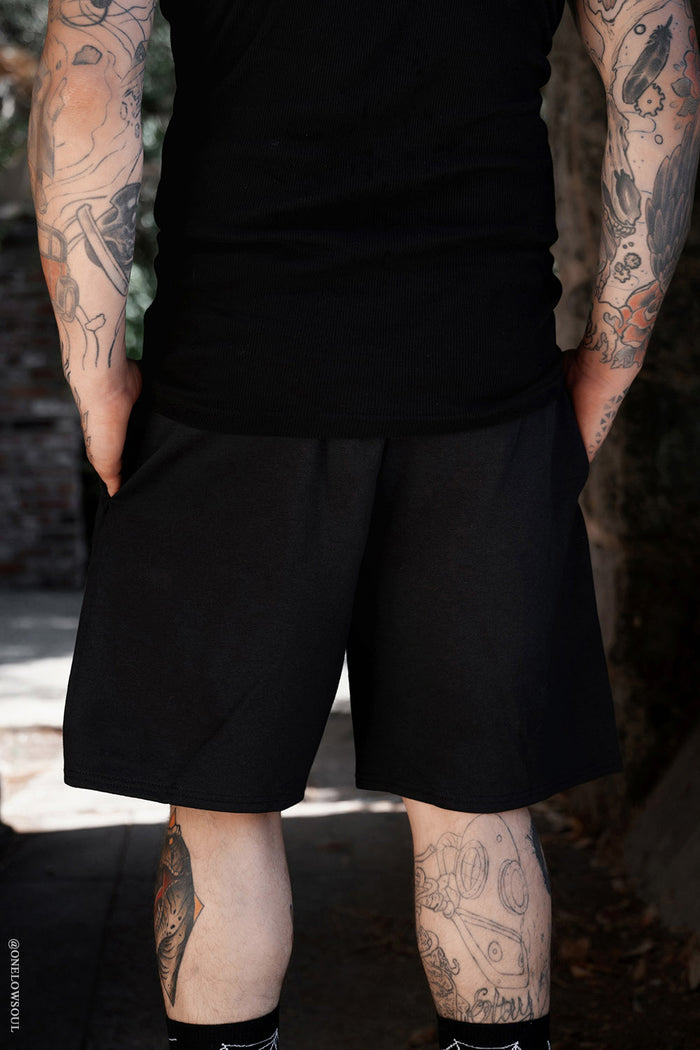 mens alice in wonderland shorts