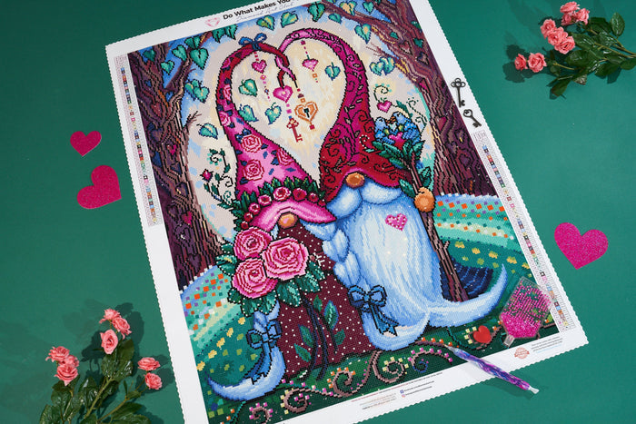 Diamond Painting Always and Forever 22" x 29" (55.8cm x 73.7cm) / Round with 54 Colors including 3 ABs and 2 Fairy Dust Diamonds / 52,337