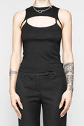 womens cutout tank top