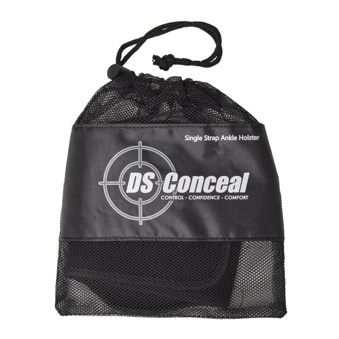 Unisex Single Strap Ankle Holster by DS Conceal -  Secure Holster for Women and Men -  Holster for Gun and Pistol -  Ankle Holster by DS Conceal -  Single Strap Ankle Holster -  lady conceal -  Ankle Holster by DS Conceal -  gun hideing product -  concealed ankle holster -  sneaky pete ankle holster -  ankle holsters for pistols -  revolver ankle holster -  desantis ankle holster