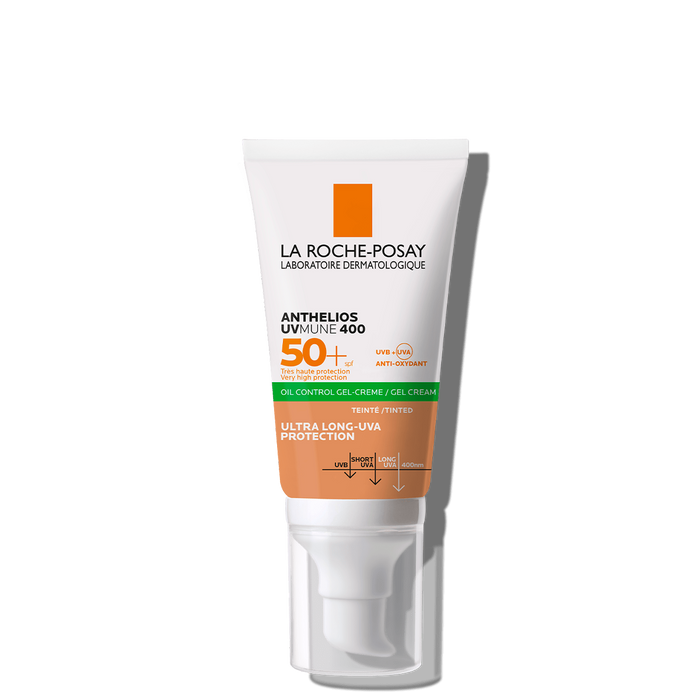 ANTHELIOS UVMUNE 400 OIL CONTROL GEL-CREMA CON COLOR FPS50+ - presentacion actual