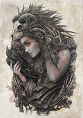 Diamond Painting Ashura 22" x 31" (56cm x 79cm) / Square with 49 Colors including 2 ABs / 70,784