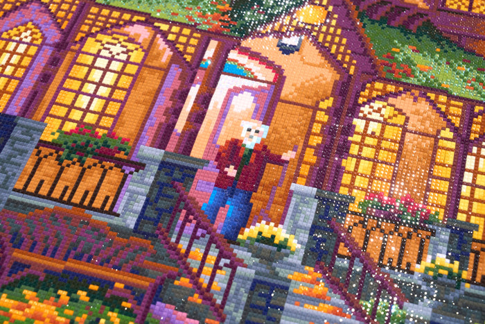 Diamond Painting Autumn Magic 27.6" x 47.2" (69.9cm x 119.7cm) / Square with 60 Colors including 2 ABs and 1 Frosted Diamond and 1 Fairy Dust Diamond / 135,161