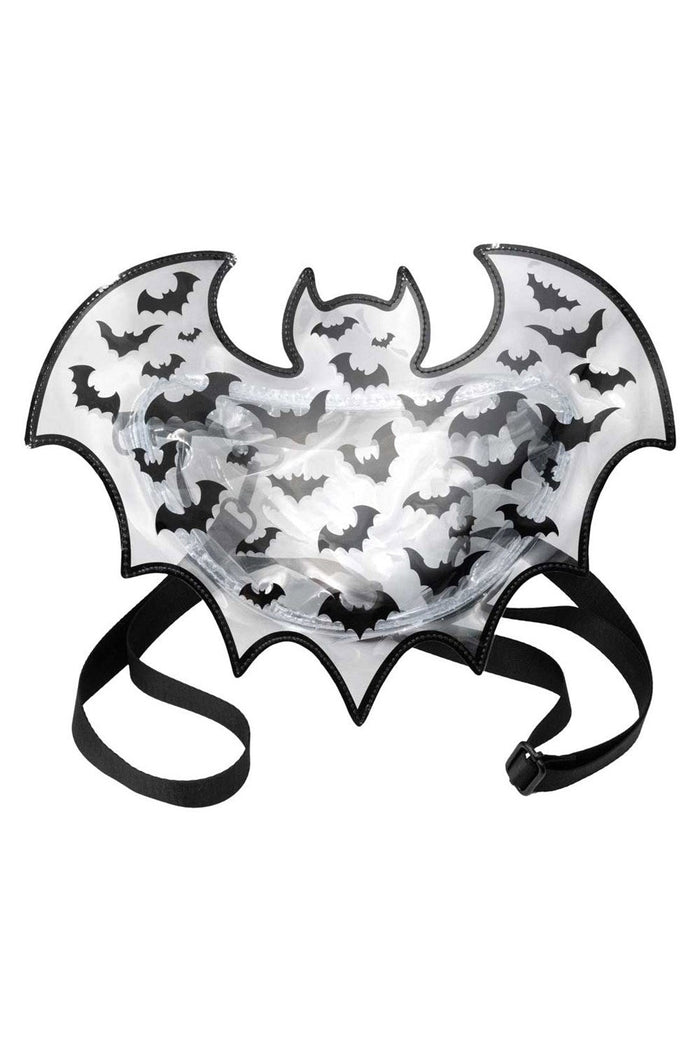 clear vinyl bat backpack