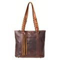Bella Concealed Carry Tote Cognac