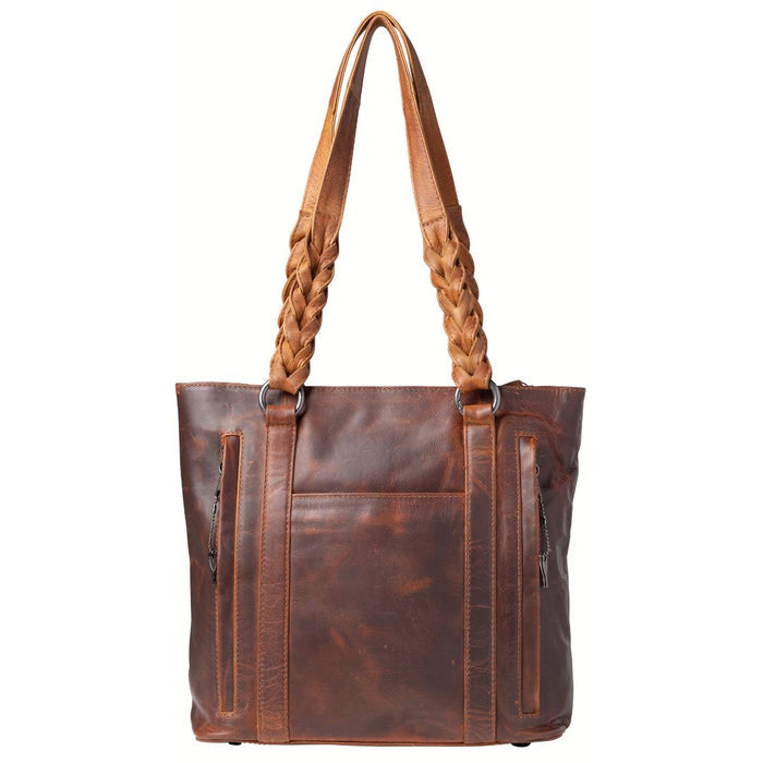 Bella Concealed Carry Tote Cognac