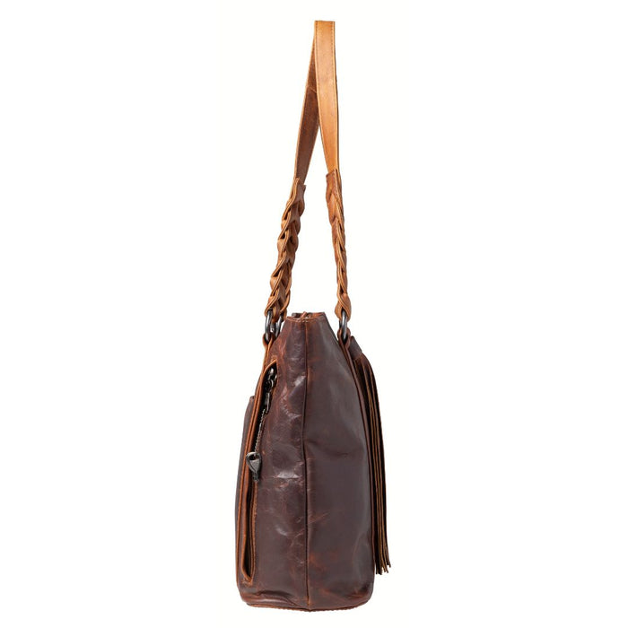 Bella Concealed Carry Tote Cognac