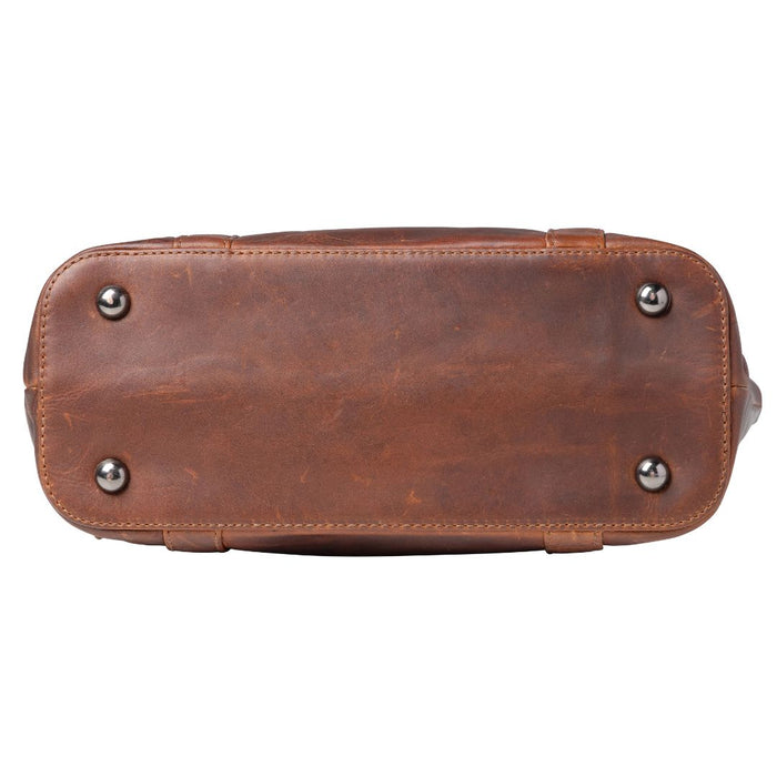 Bella Concealed Carry Tote Cognac