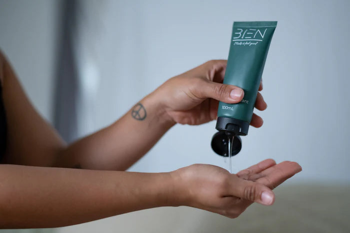BIEN water based intimate gel 100ml shown for intimate comfort and lubrication