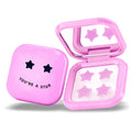 BIOVENE PIMPLE STAR PATCHES & MIRROR CASE PINK-32 PATCHES