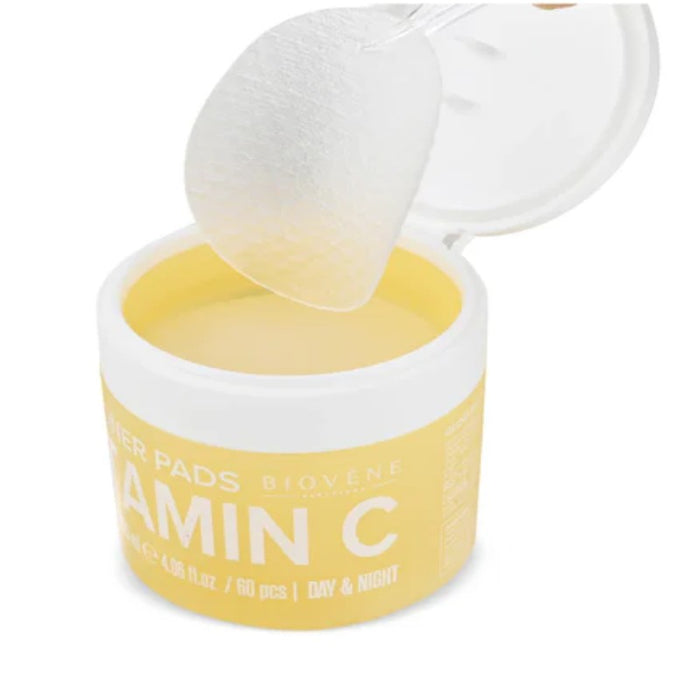 BIOVENE VITAMIN C GLOW BRIGHT GEL TONER PADS
