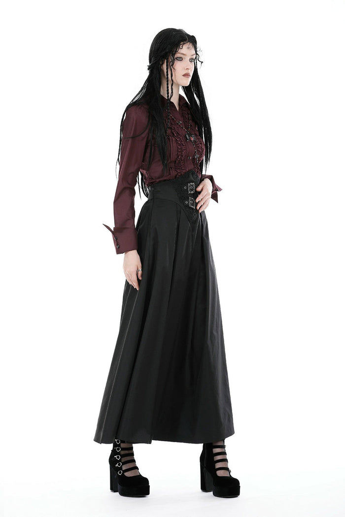 cuffed cuffs gothic top