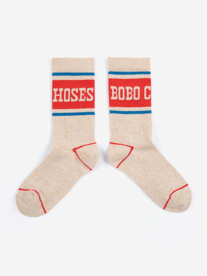 Bobo Choses | Accessoires | Bobo Choses Pop long socks | Beige