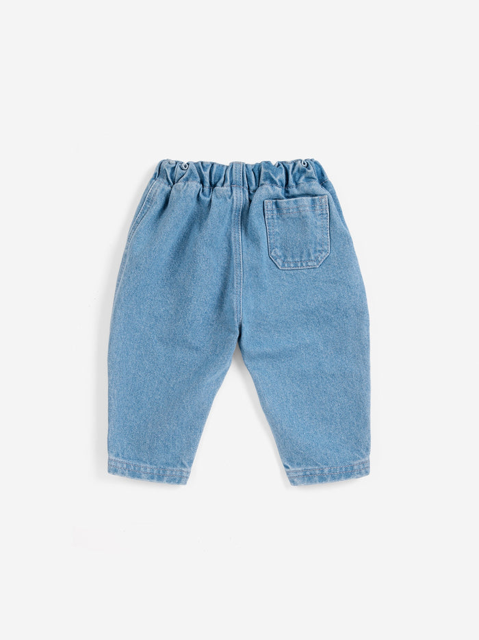 Bobo Choses | Broek | B.C. Embossed denim pants | Blue