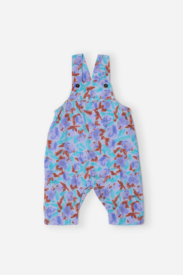 Bobo Choses | Tuinbroek Watercolor all over corduroy overall | Offwhite