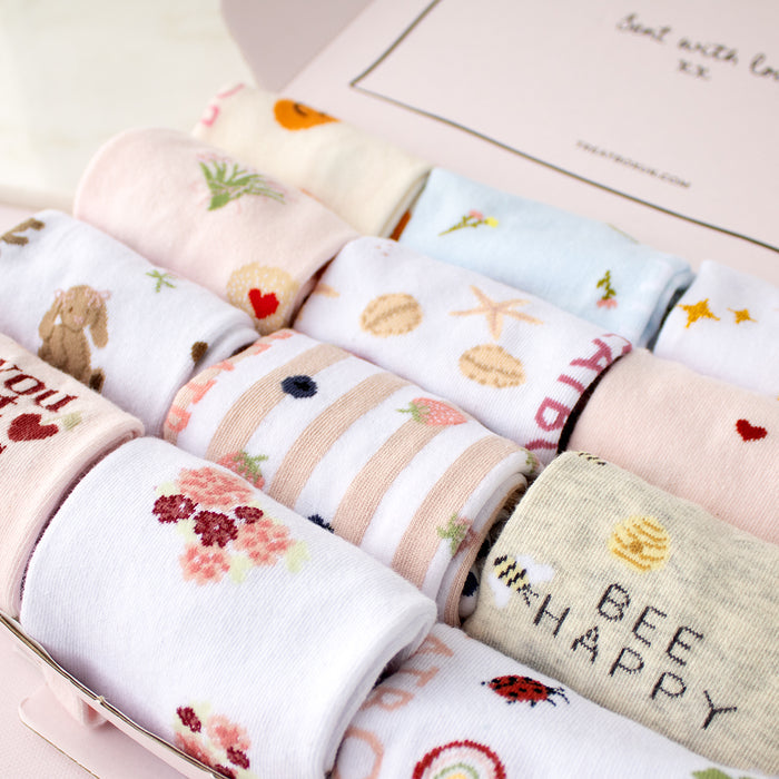 Box of 4, 8 or 12 Socks Set | Ready to go TreatBox