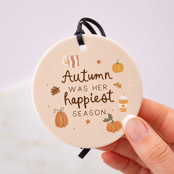 Boxed Ceramic Keepsake | Autumn Was Her Happiest Season