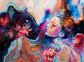 Diamond Painting Breathe Your Name 22" x 30" (75.7cm x 55.8cm) / Square with 72 Colors including 3 ABs and 2 Fairy Dust Diamonds / 68,096