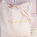 Bridesmaid Pink Tote Bag