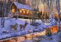 Diamond Painting Cabin 39.8" x 27.6″ (101cm x 70cm) / Square With 53 Colors Including 4 ABs / 110,800