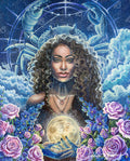 Diamond Painting Cancer 25.6" x 31.9" (65cm x 81cm) / Square with 66 Colors including 4 ABs and 2 Fairy Dust Diamonds and 1 Special Diamond / 84,801