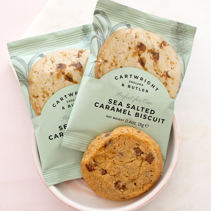 Cartwright & Butler Milk Chocolate/Sea Salted Caramel Biscuit Pack