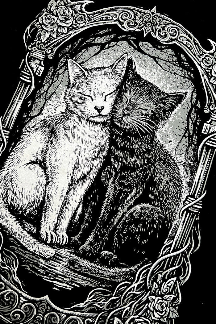 gothic cat sweater