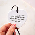 Ceramic Heart Keepsake Boxed |  I hope you know how Strong, Amazing, Beautiful & Kind you are