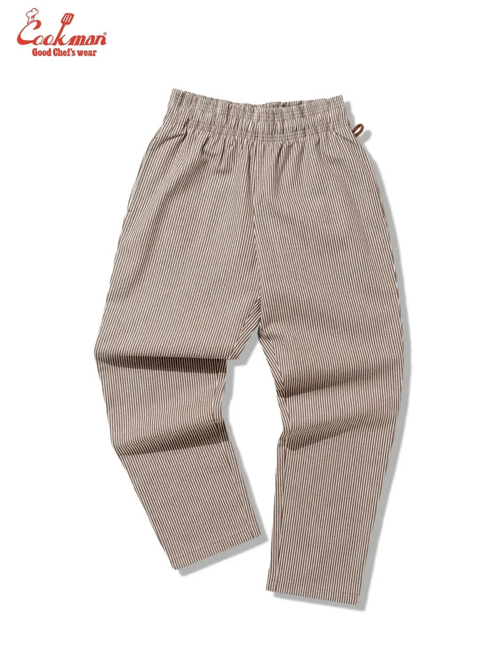 CHEF PANTS HICKORY - BROWN