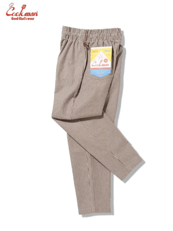 CHEF PANTS HICKORY - BROWN