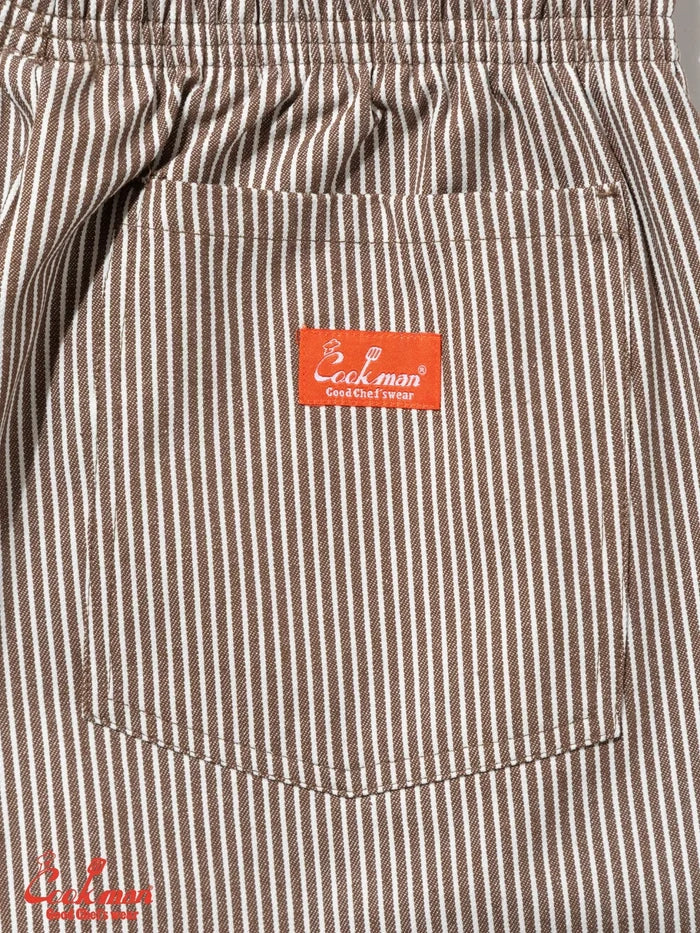 CHEF PANTS HICKORY - BROWN