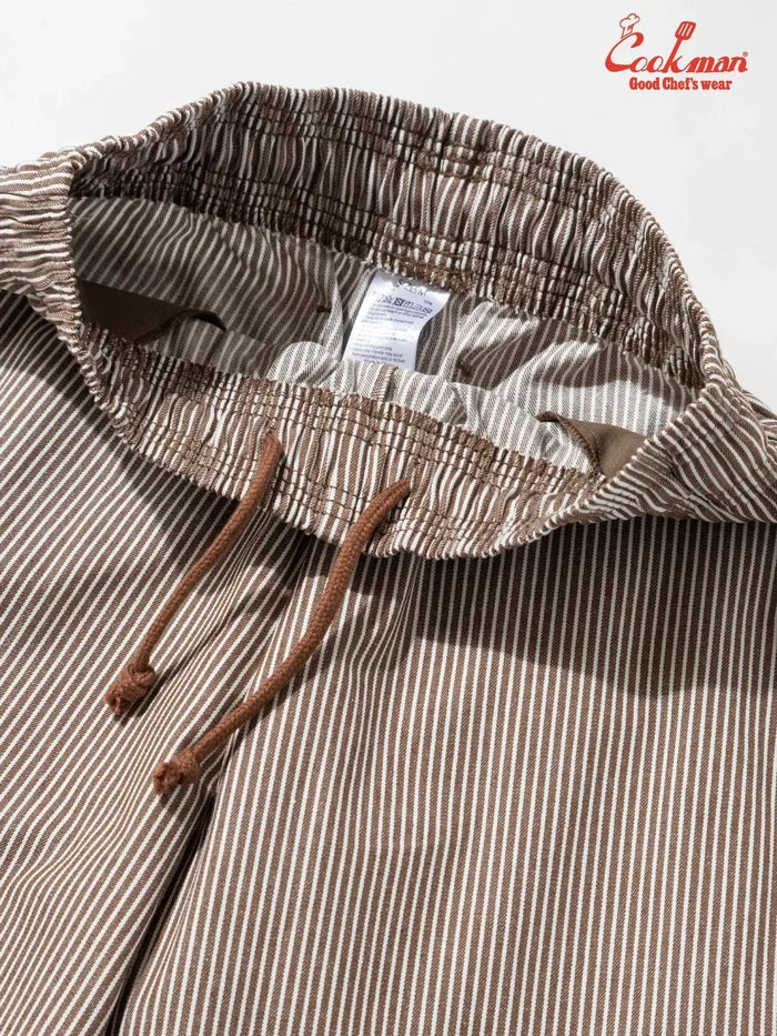 CHEF PANTS HICKORY - BROWN