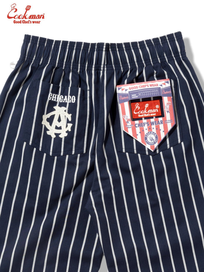CHEF PANTS SEMIWIDE NLBM CHICAGO AMERICAN GIANTS - NAVY